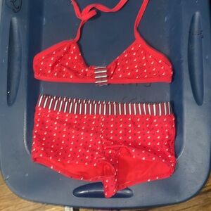 Old nave two piece swimsuit/ bikini